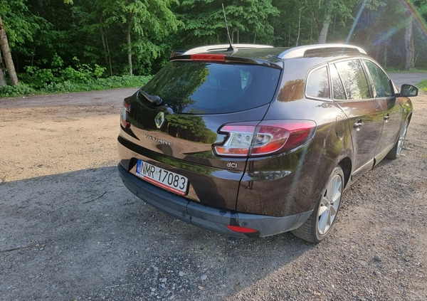 Renault Megane cena 22000 przebieg: 205000, rok produkcji 2011 z Mrągowo małe 79